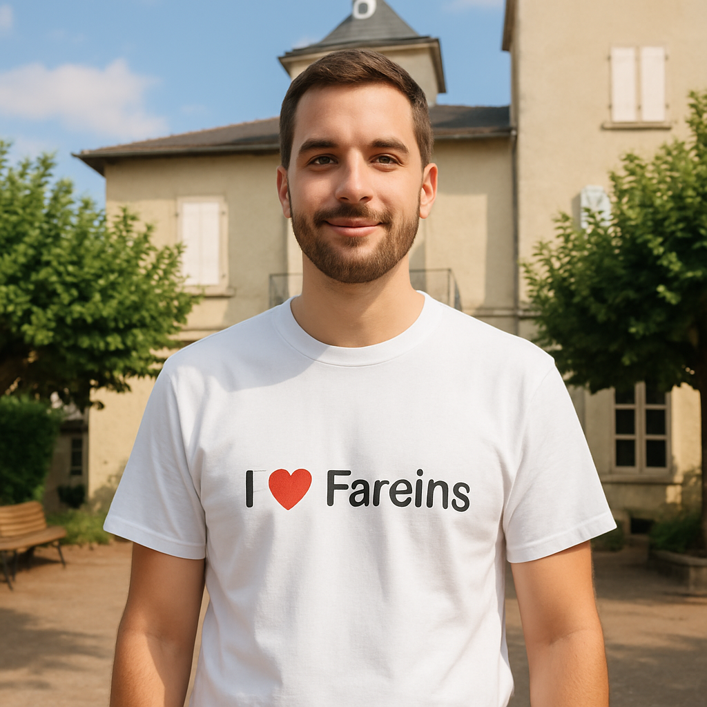 I love Fareins T-shirt