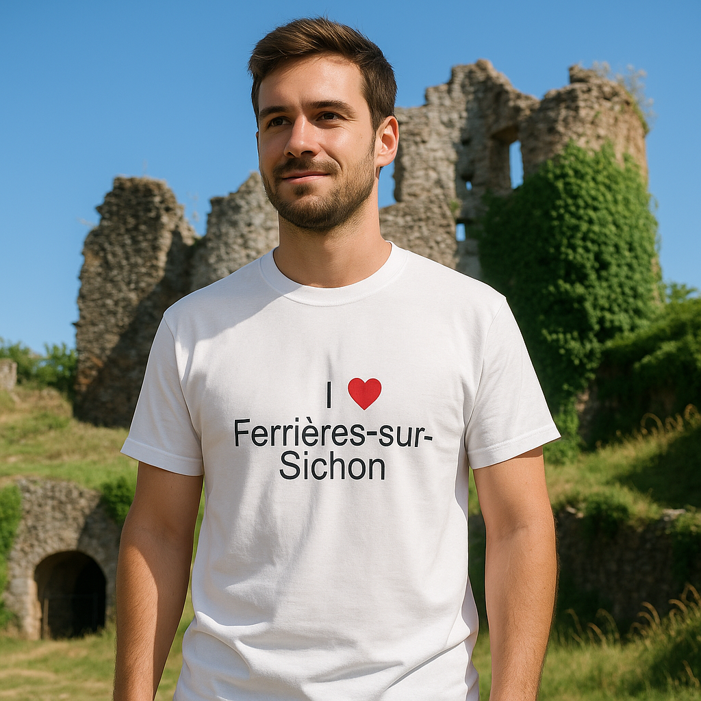 I love Ferrières-sur-Sichon T-shirt