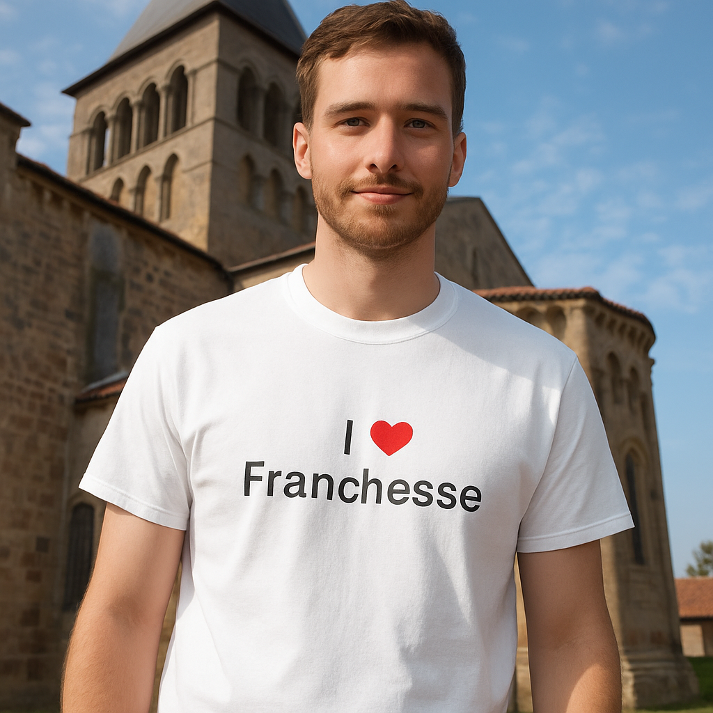 I love franchesse t-shirt