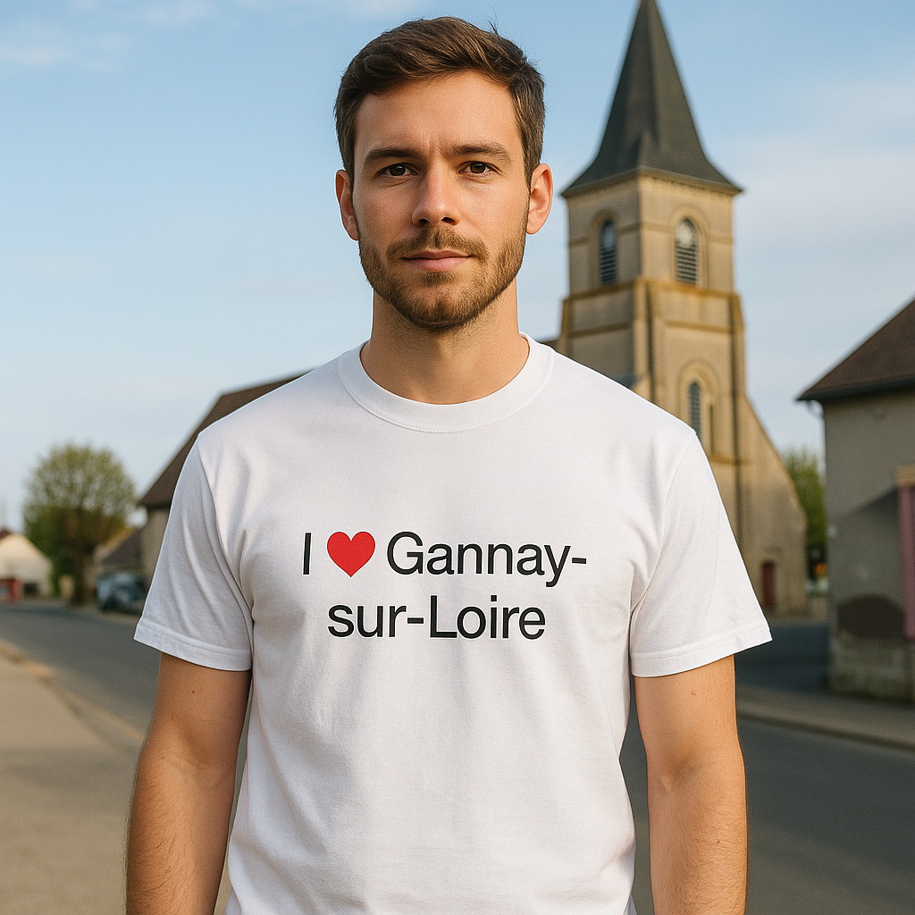 I love Gannay-sur-Loire T-shirt