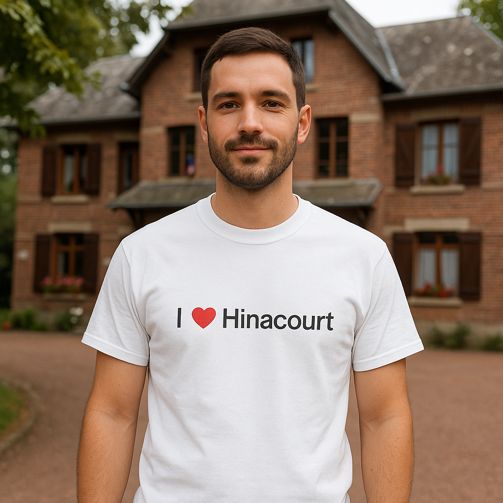 I love Hinacourt T-shirt