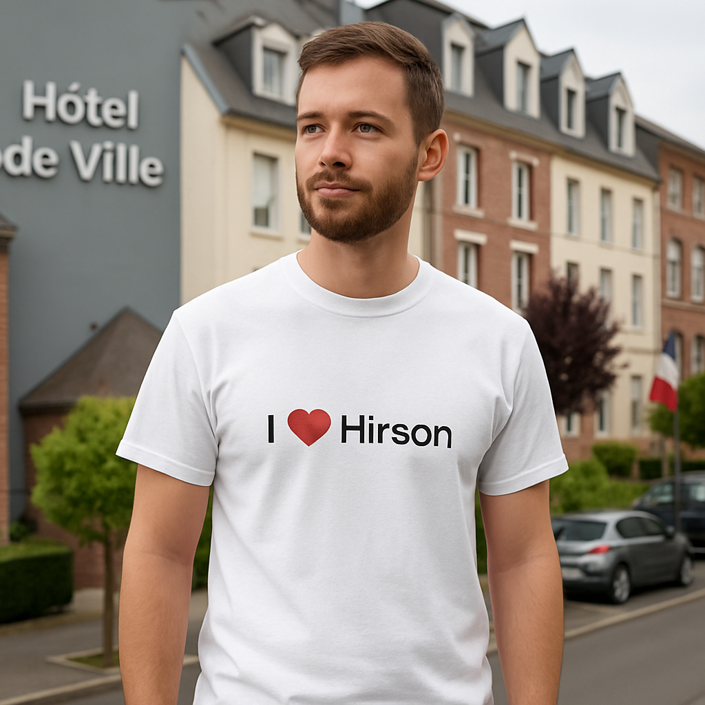I love Hirson T-shirt