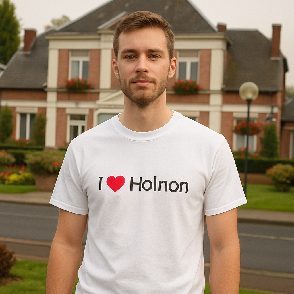 I love Holnon T-shirt