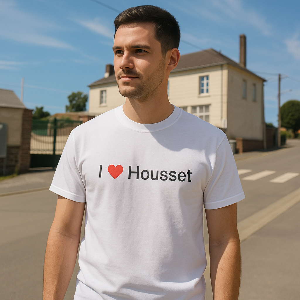 T-Shirt Ich liebe housset
