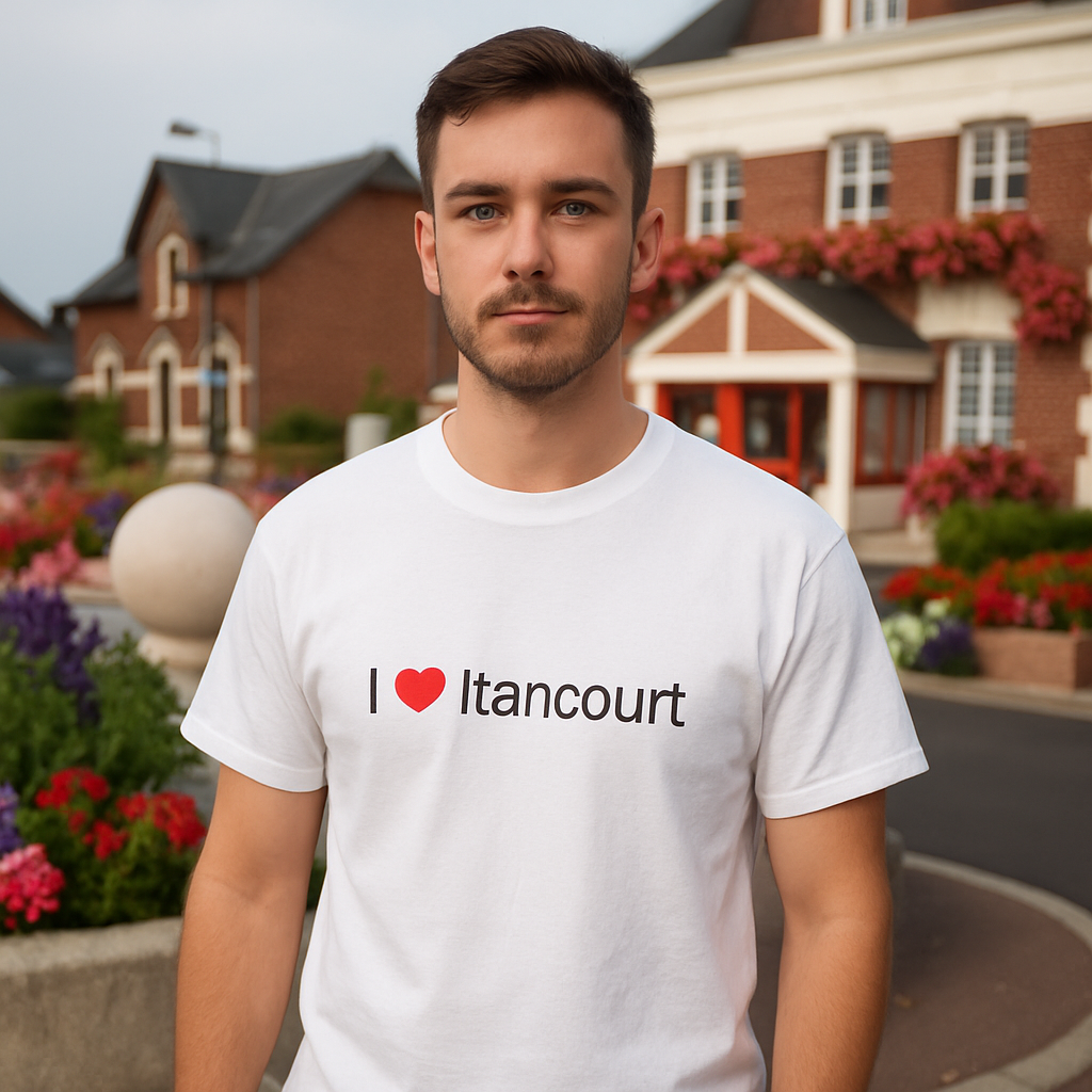 T-shirt I love Itancourt