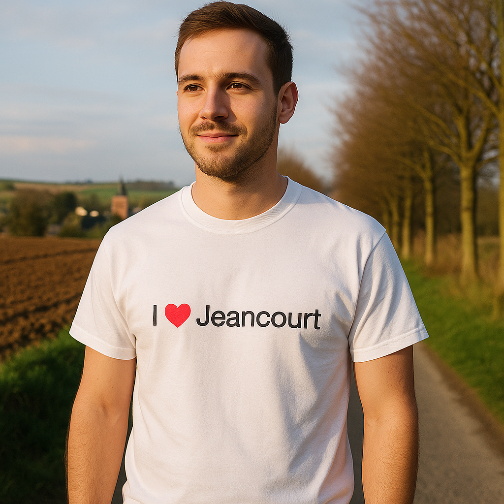 I love Jeancourt t-shirt