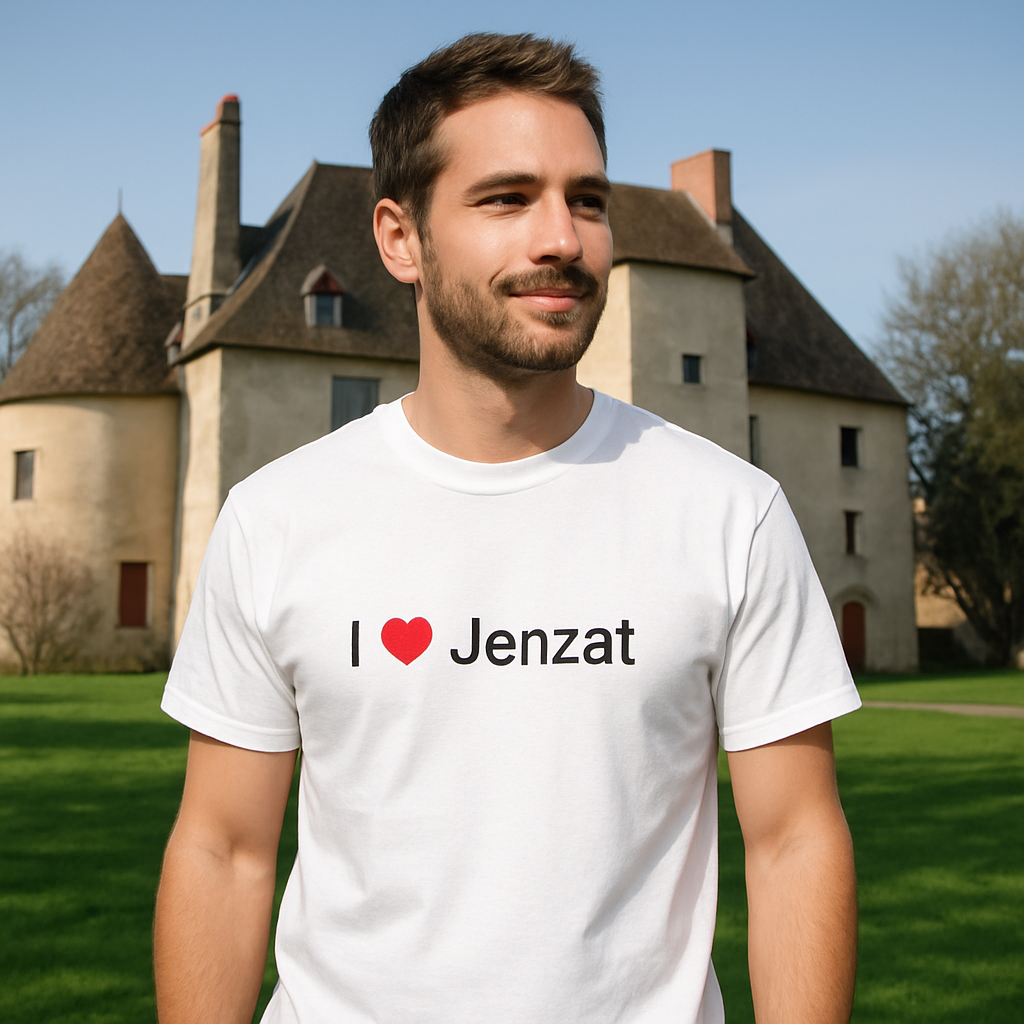 T-shirt Ich liebe Jenzat