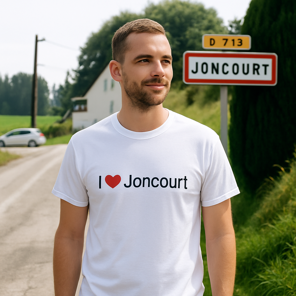 T-Shirt Ich liebe Joncourt