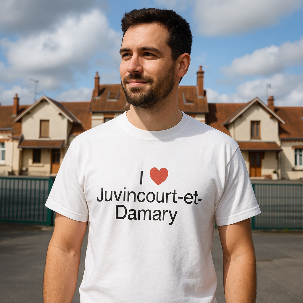 I love juvincourt-et-damary t-shirt