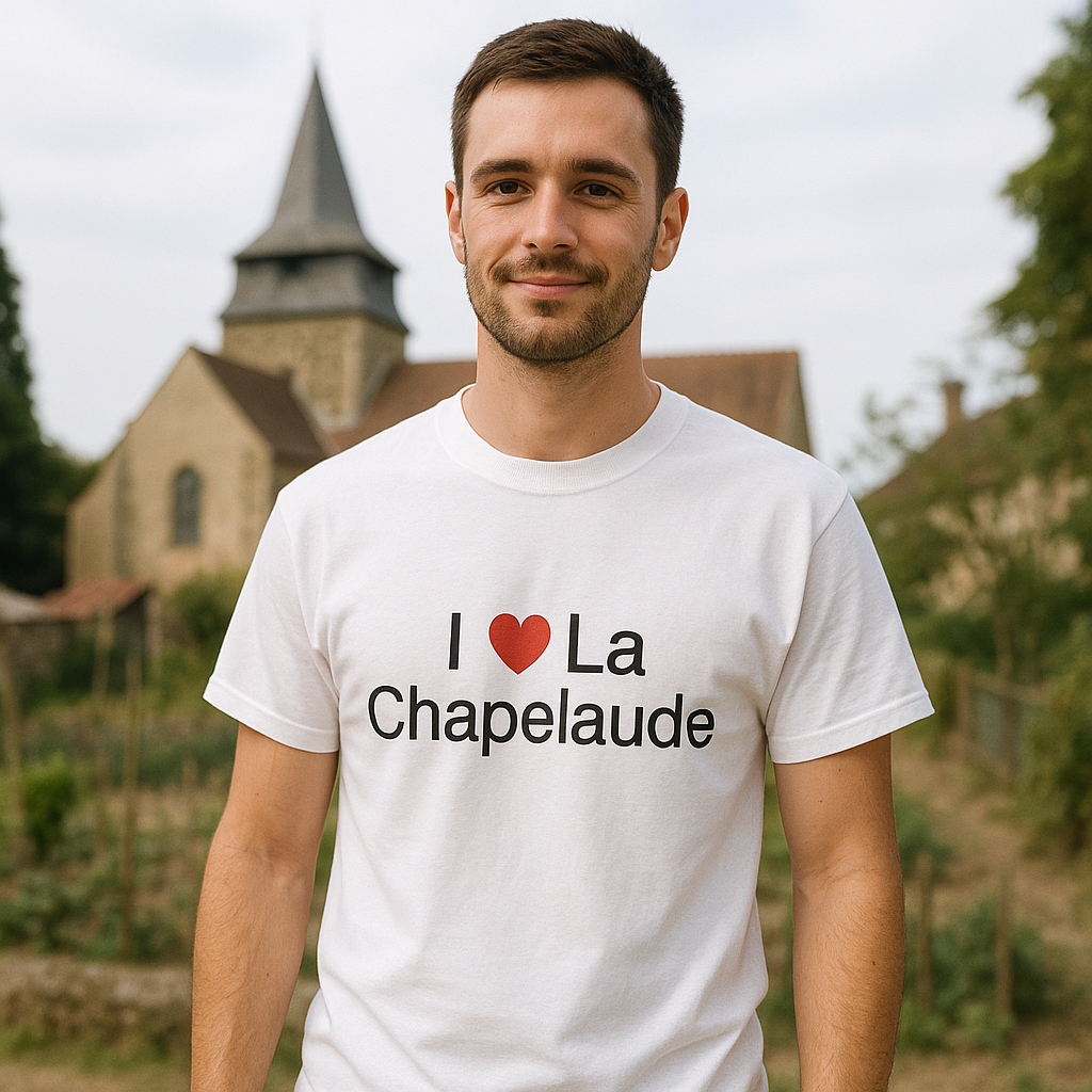 I love La Chapelaude T-shirt
