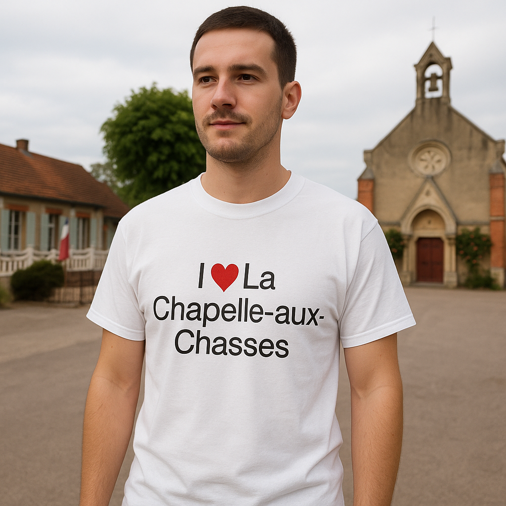 I love La Chapelle-aux-Chasses T-shirt