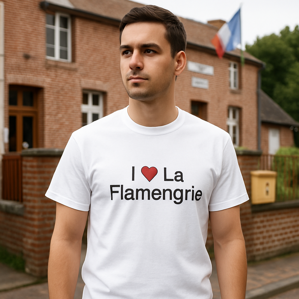 I love La Flamengrie T-shirt
