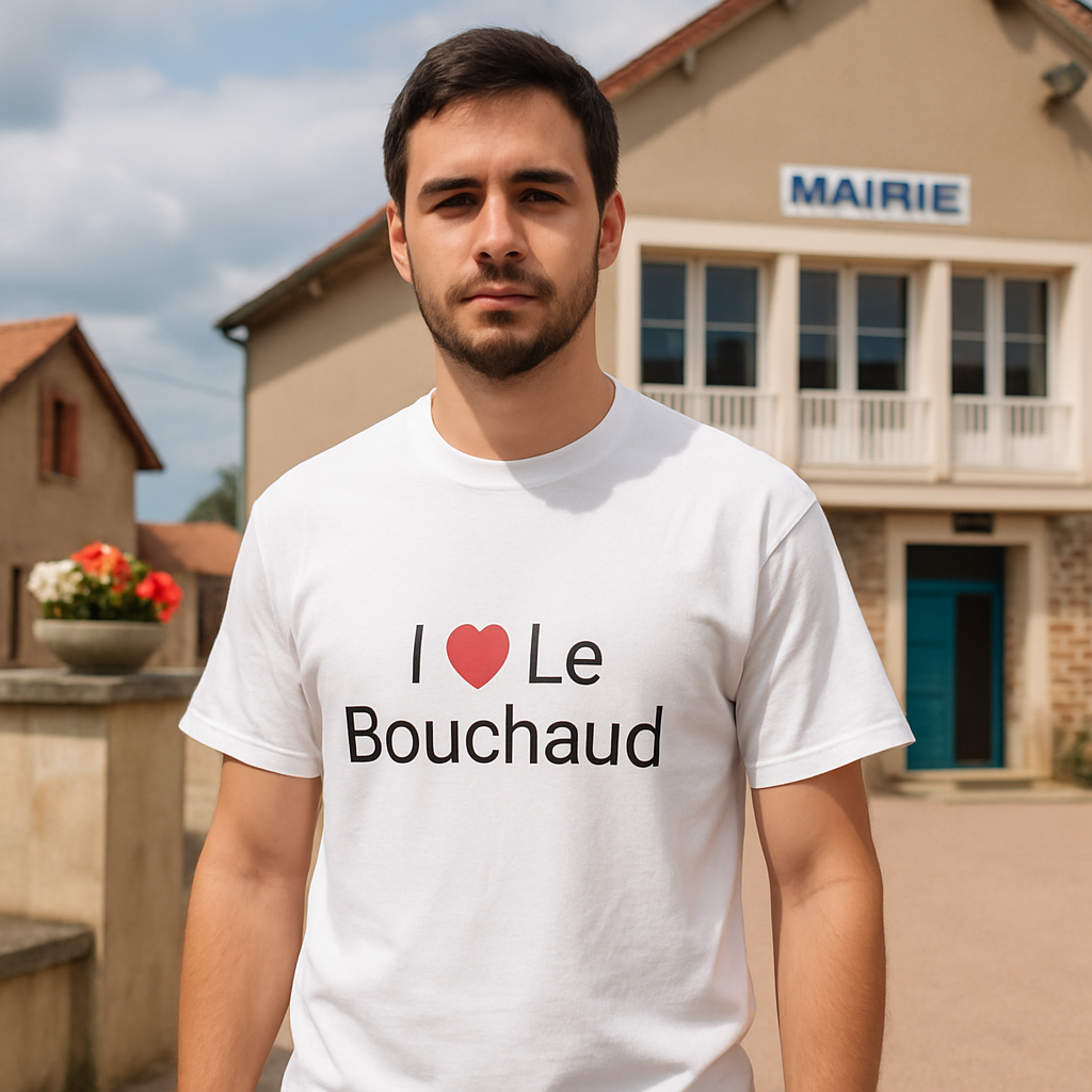 I love Le Bouchaud T-shirt
