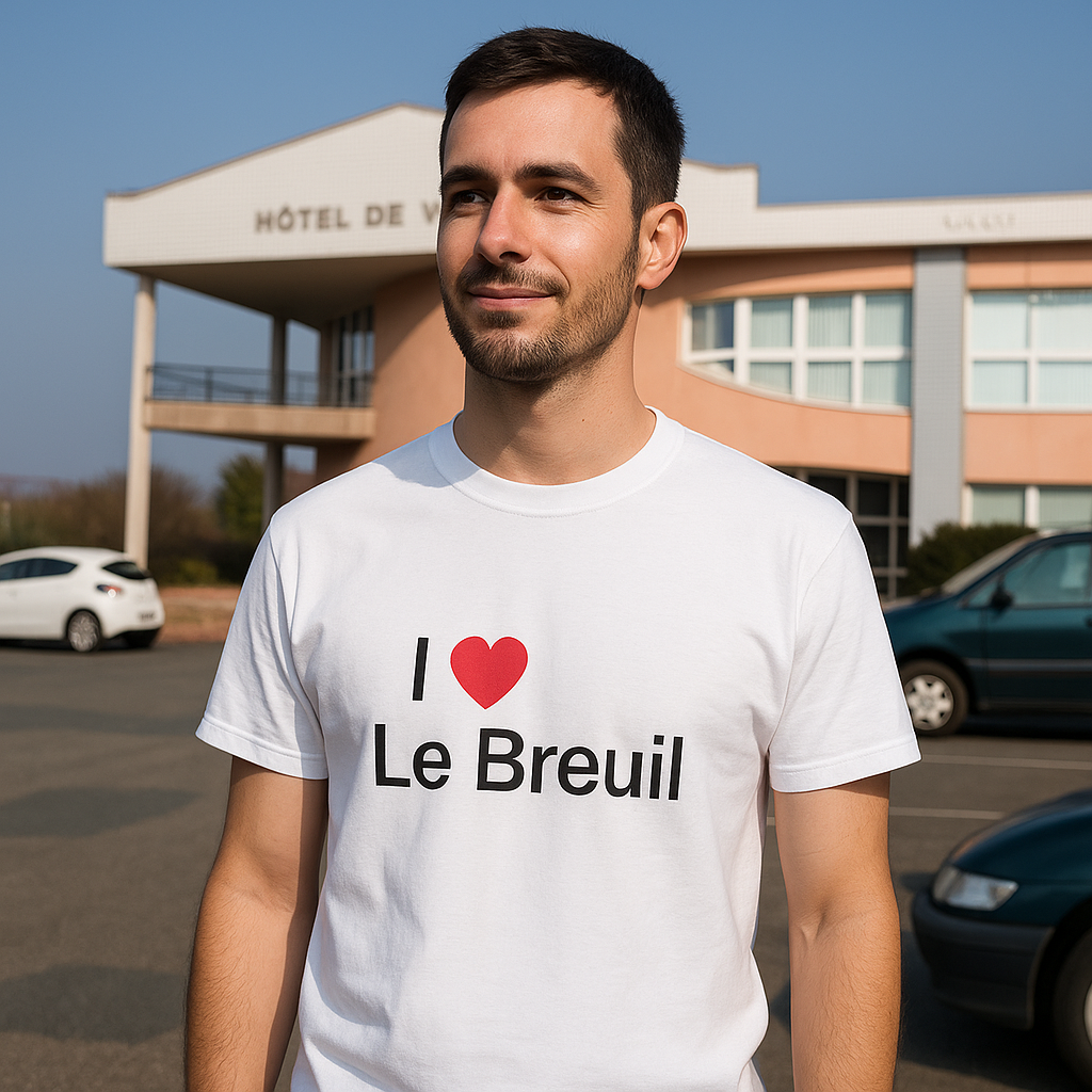 I love Le Breuil T-shirt