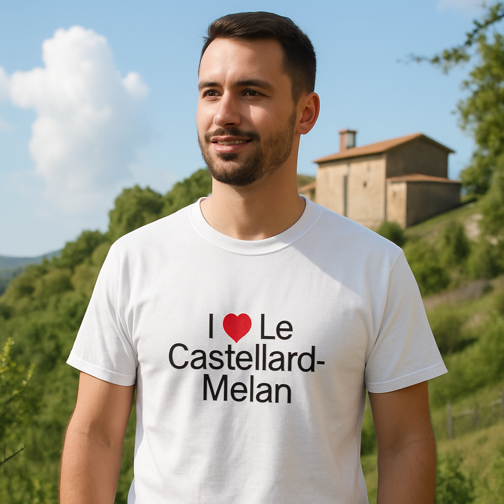 I love castellard-mélan t-shirt