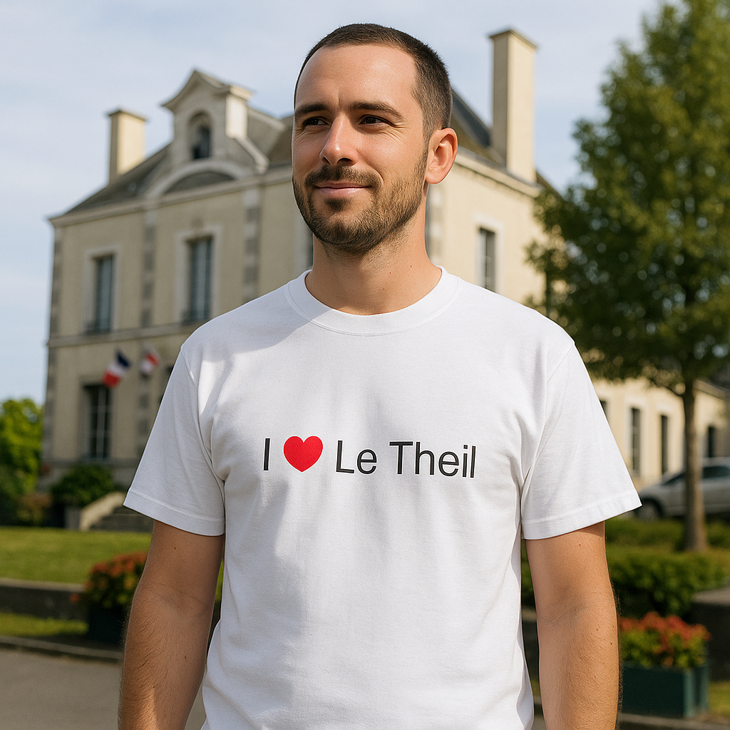 I love the theil T-shirt
