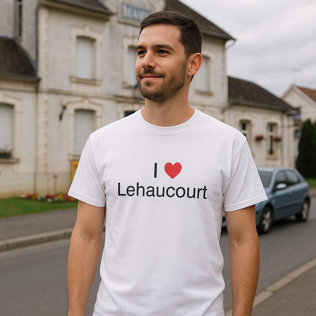 I love Lehaucourt t-shirt