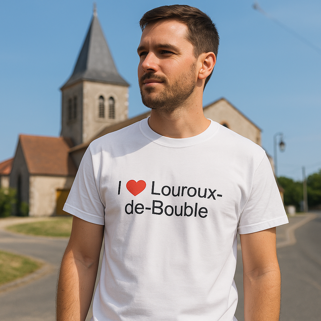 I love louroux-de-bouble t-shirt