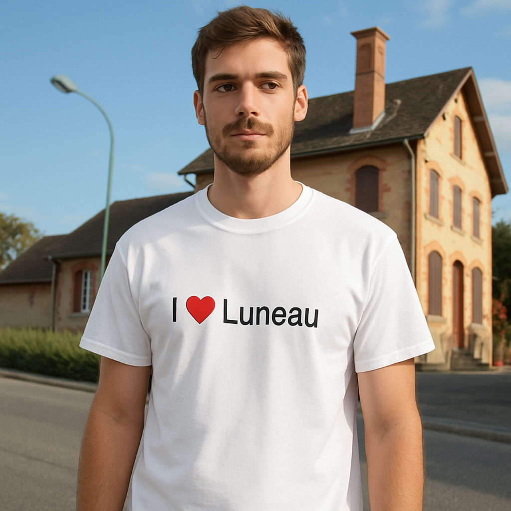 T-Shirt Ich liebe Luneau