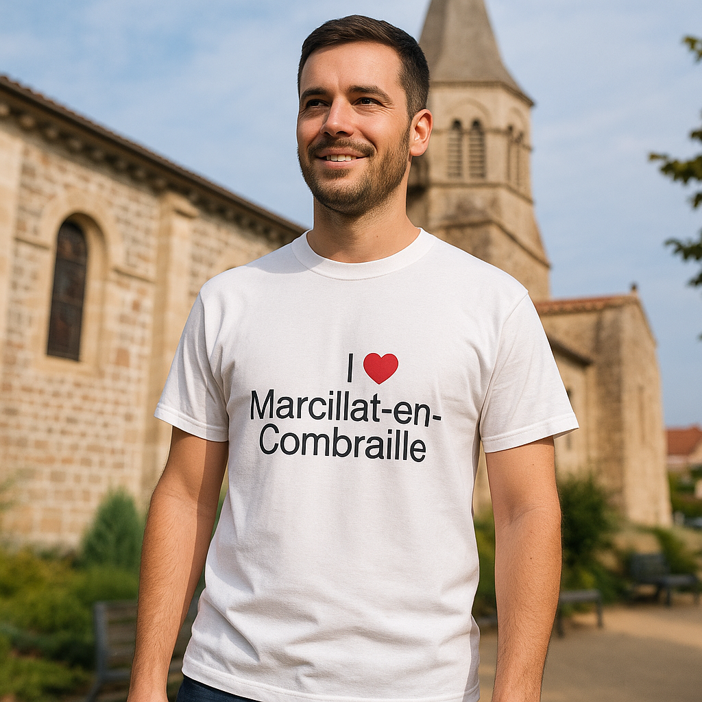 I love Marcillat-en-Combraille T-shirt