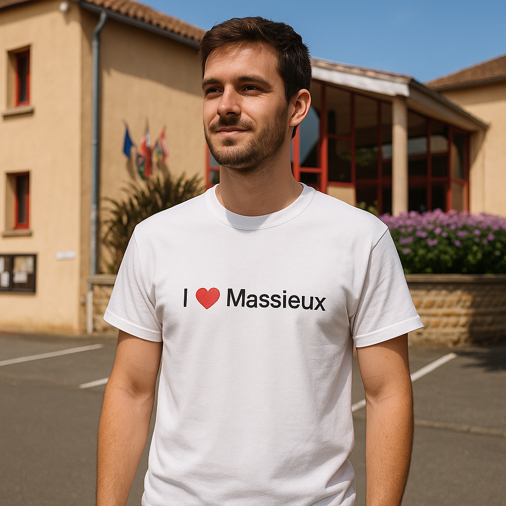 I love Massieux T-shirt
