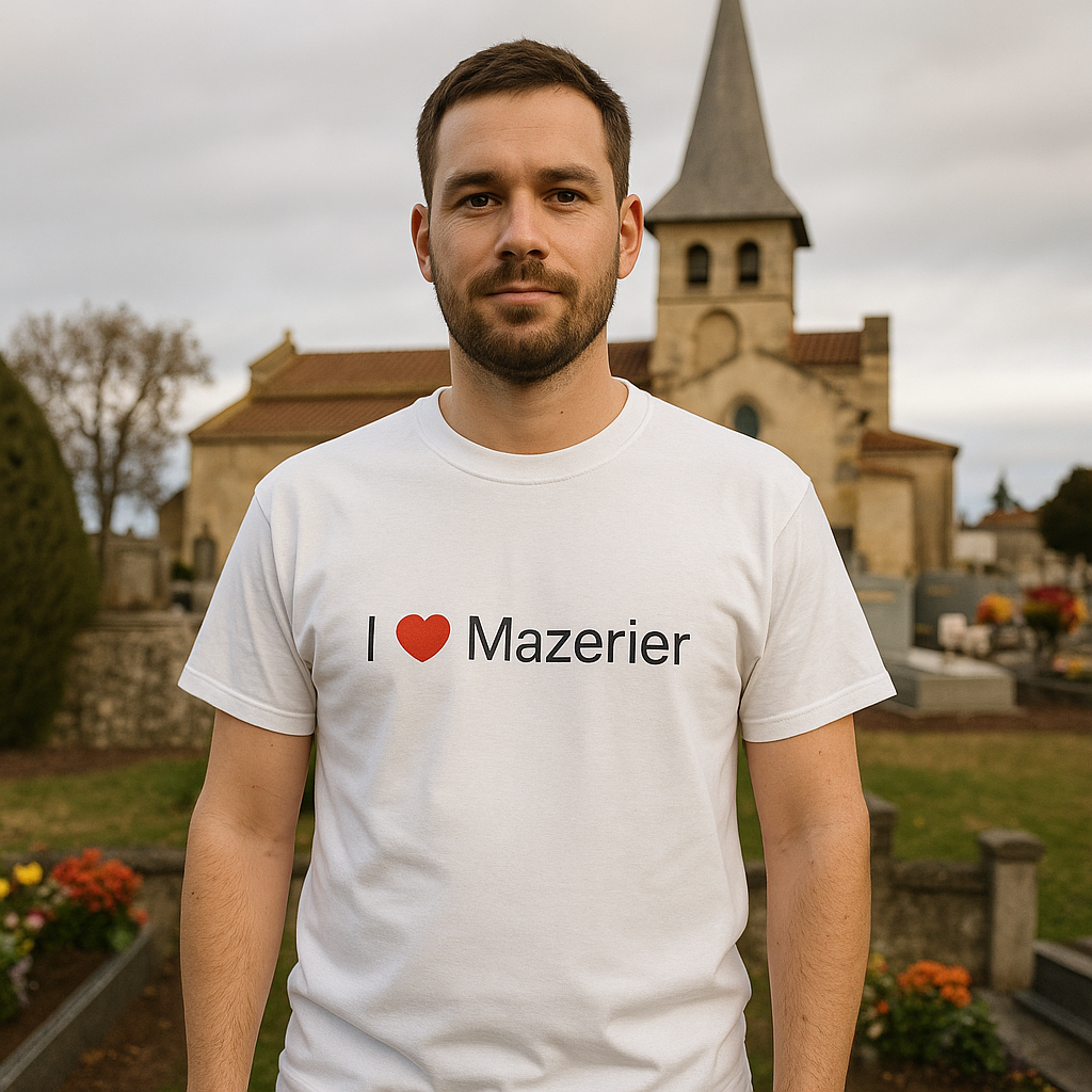 I love Mazerier T-shirt