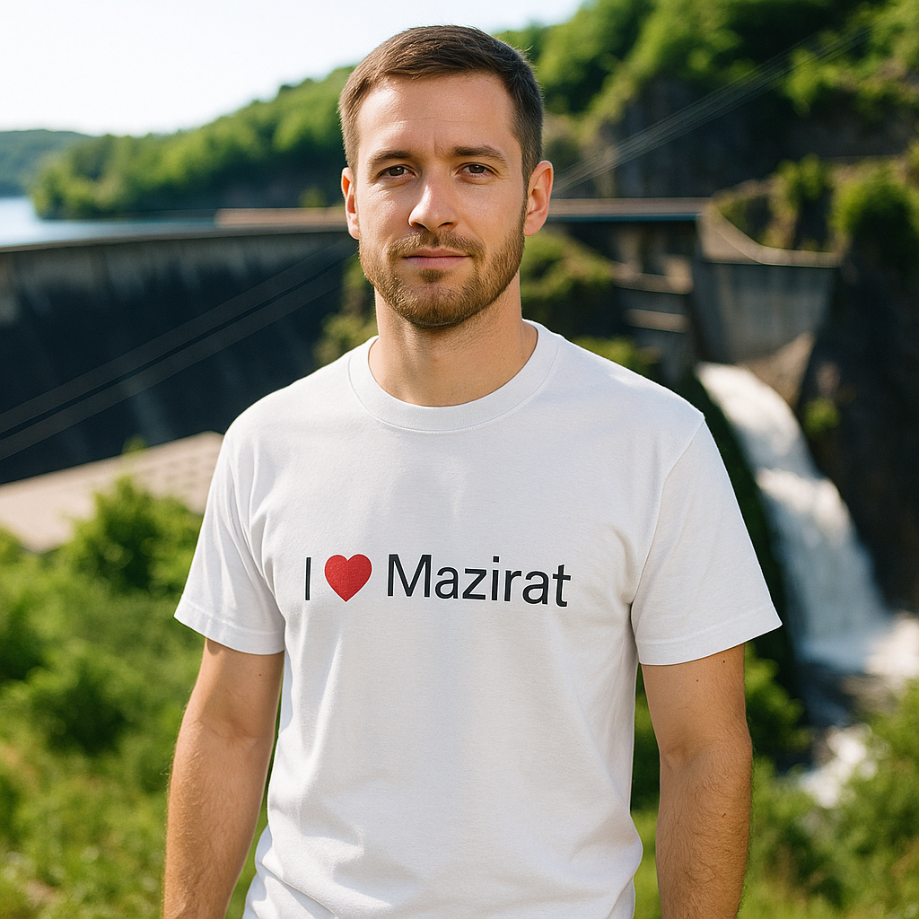I love Mazirat T-shirt