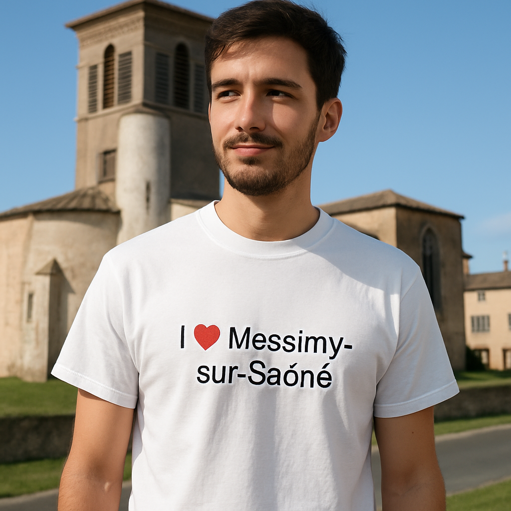 T-shirt Ich liebe Messimy-sur-Saône