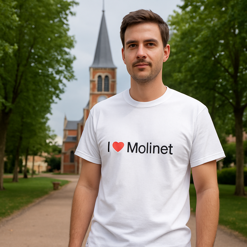 I love Molinet T-shirt