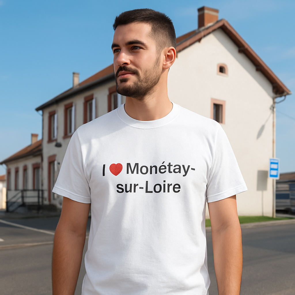 I love Monétay-sur-Loire T-shirt