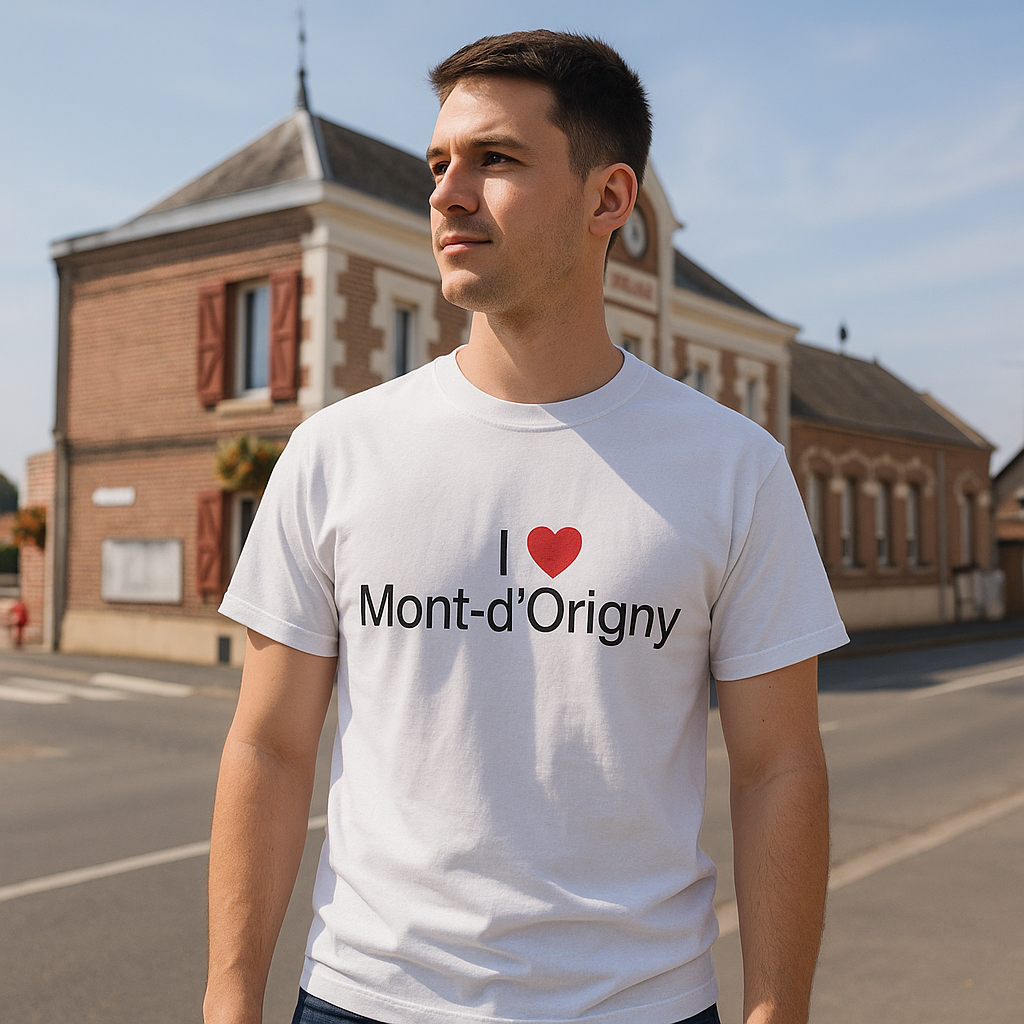 I love Mont-d'Origny T-shirt