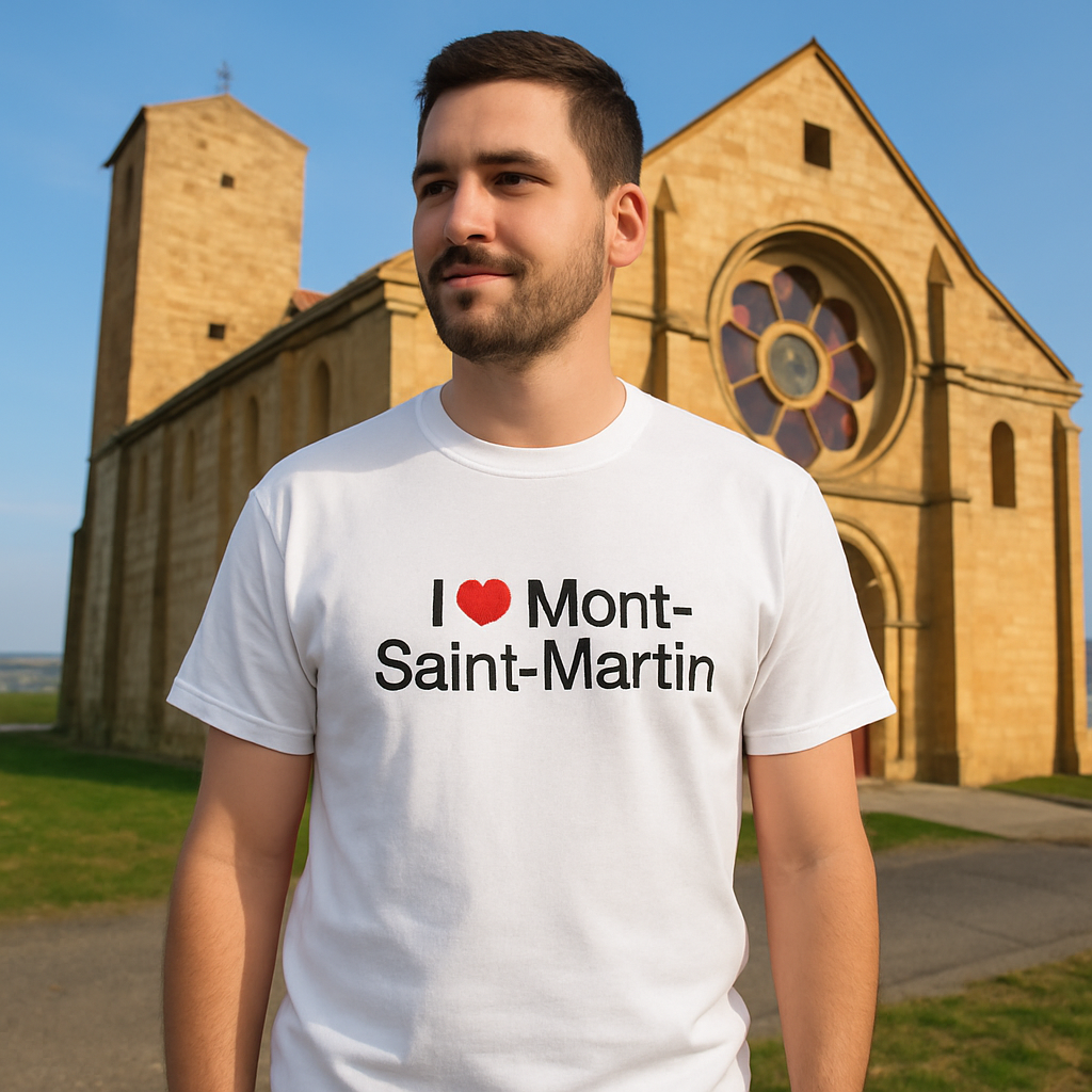 I love mont-saint-martin t-shirt