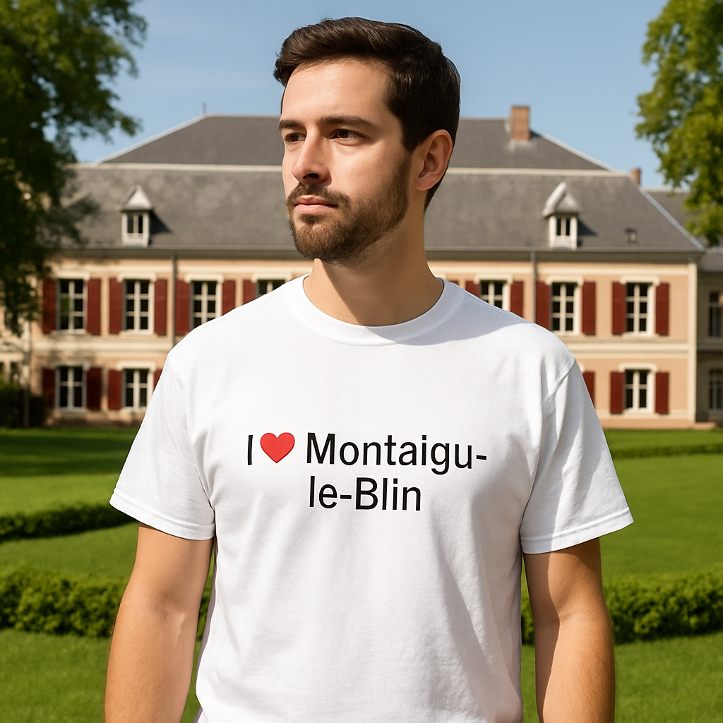 I love Montaigu-le-Blin T-shirt