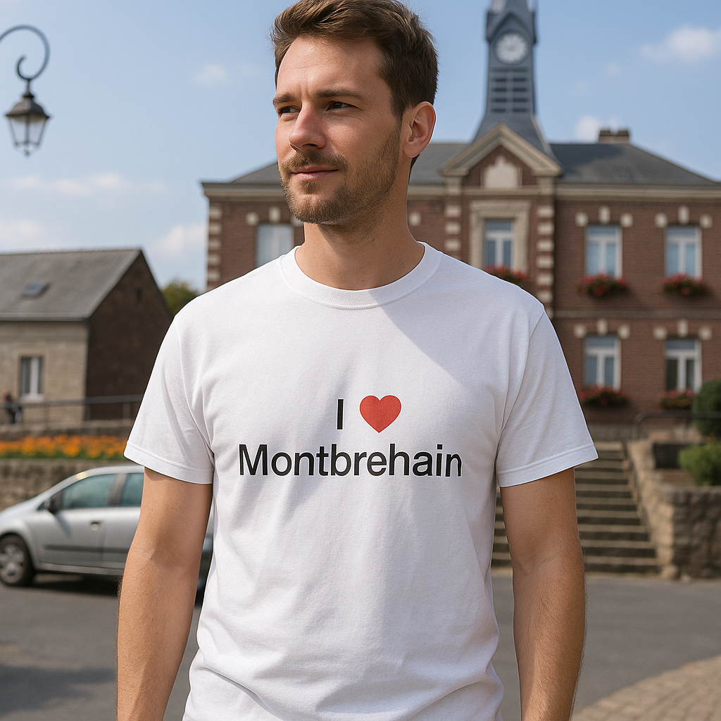 I love Montbrehain T-shirt