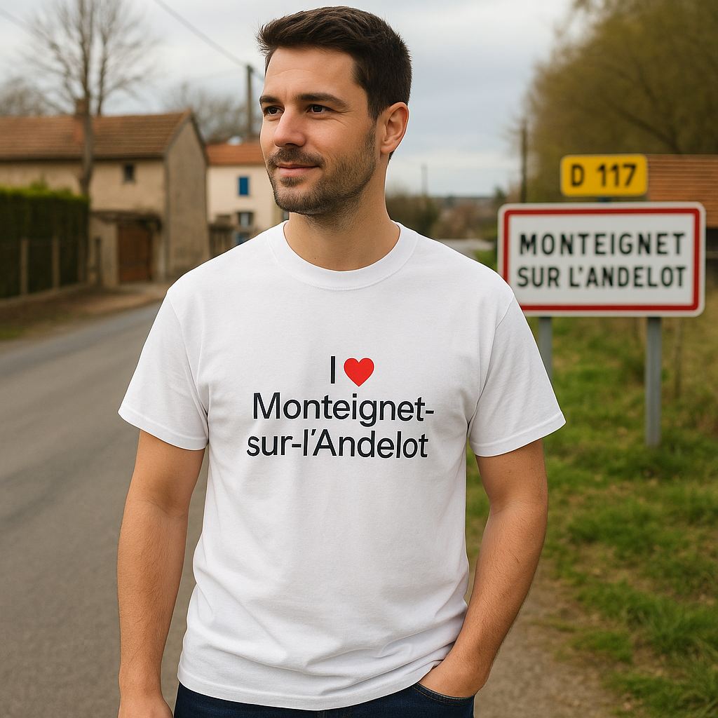 I love monteignet-sur-l'andelot t-shirt