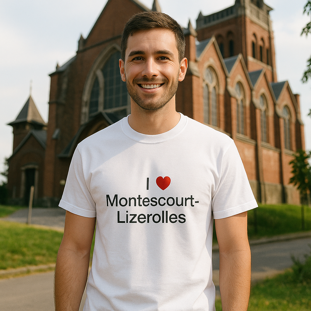 I love montescourt-lizerolles t-shirt