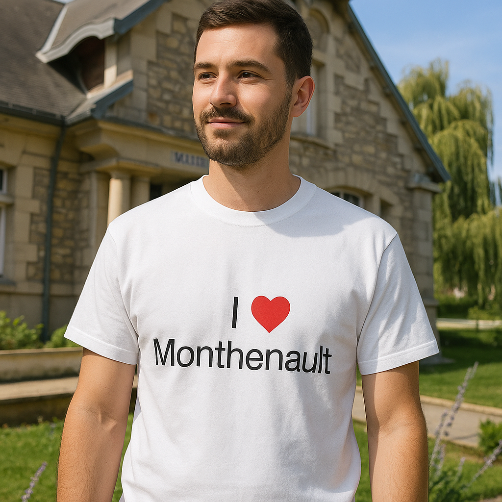 I love Monthenault t-shirt