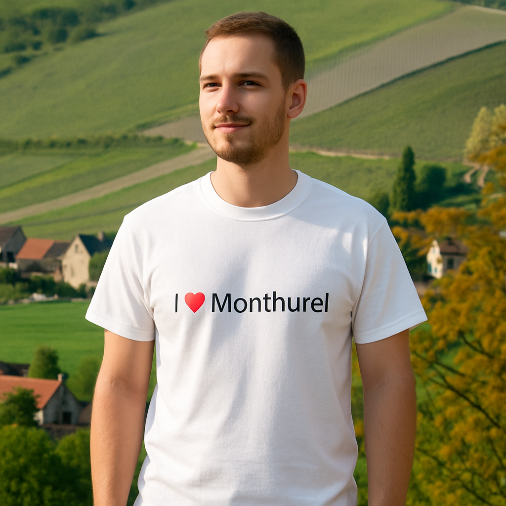 T-Shirt Ich liebe Monthurel