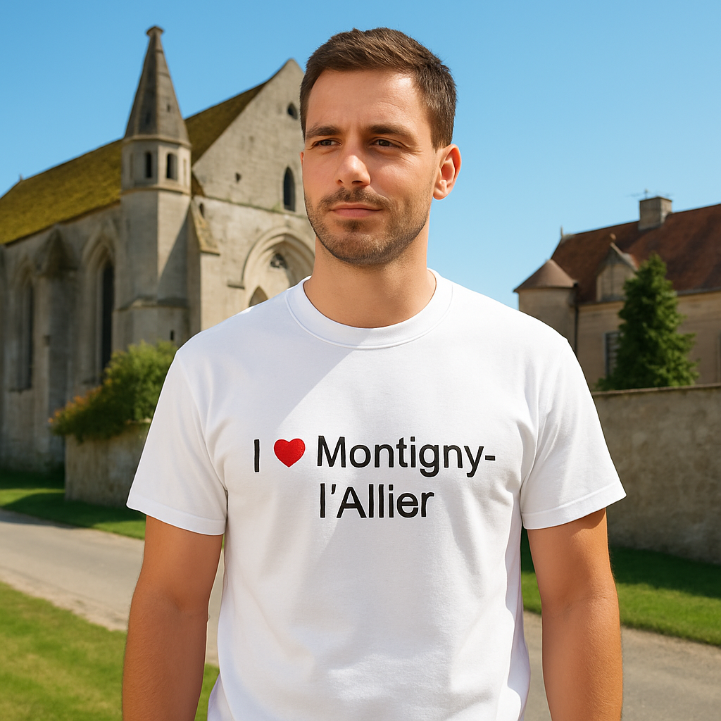 I love montigny-l'allier t-shirt