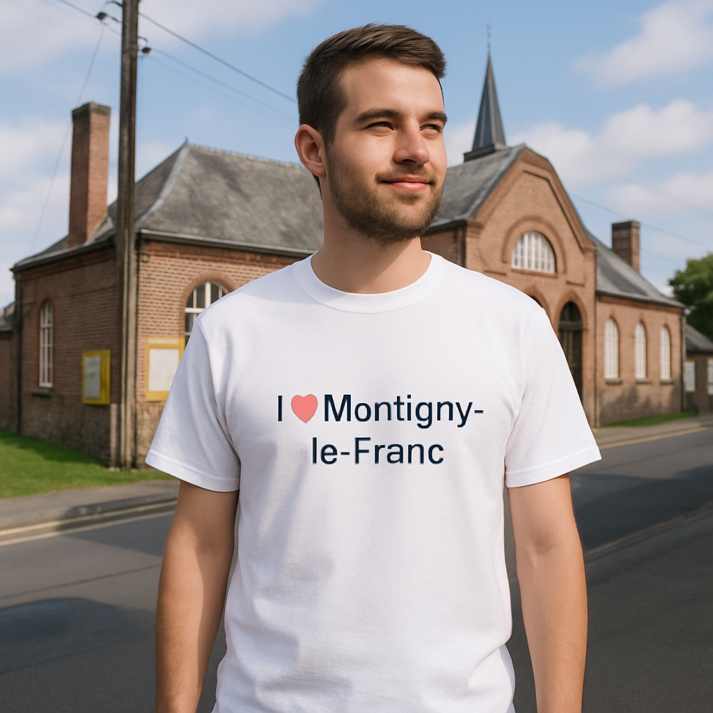 I love montigny-le-franc t-shirt