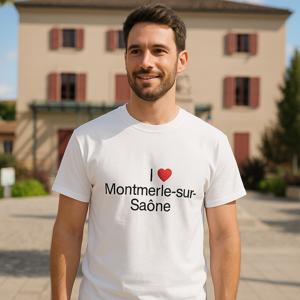 I love montmerle-sur-saône t-shirt