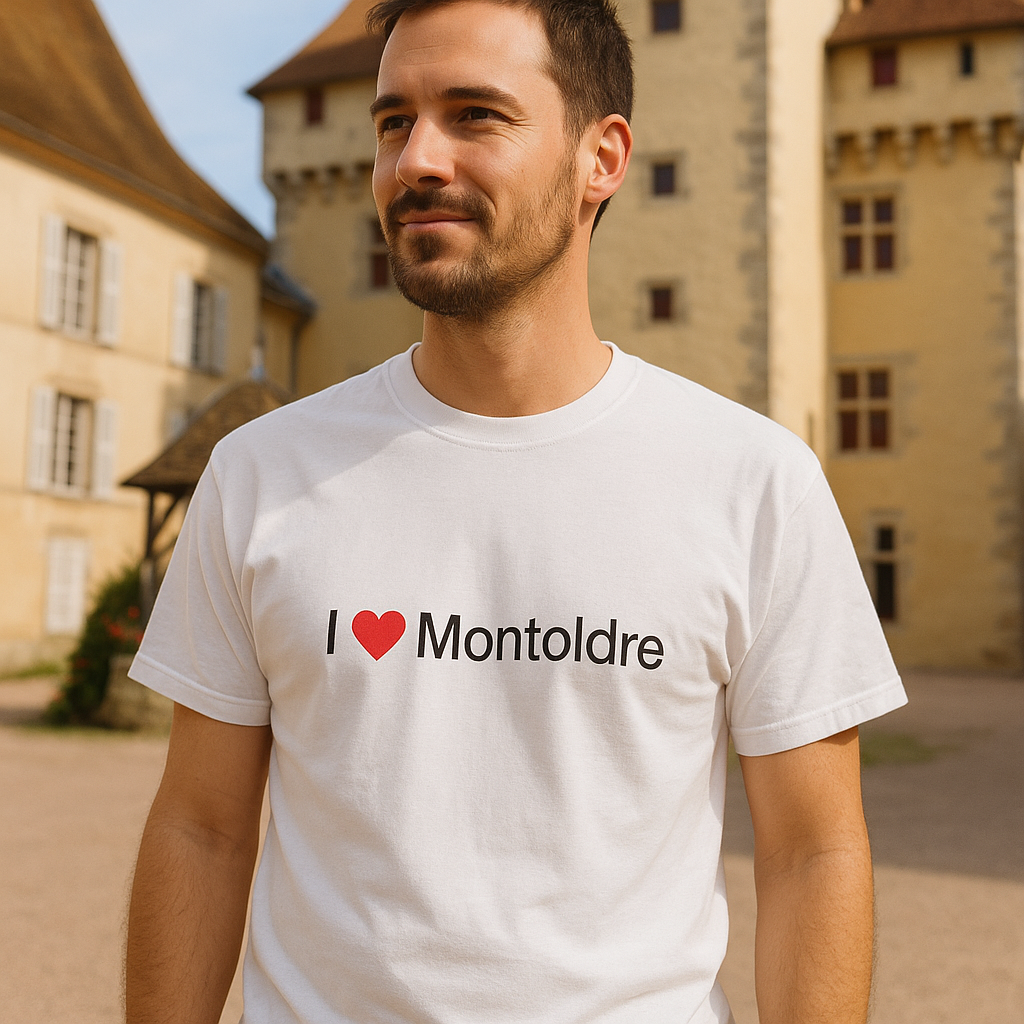 I love Montoldre T-shirt