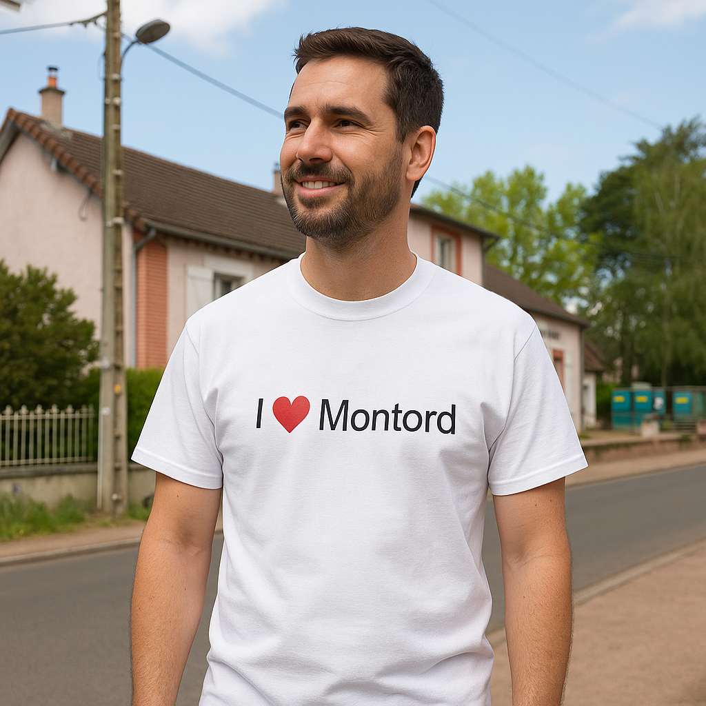I love Montord T-shirt