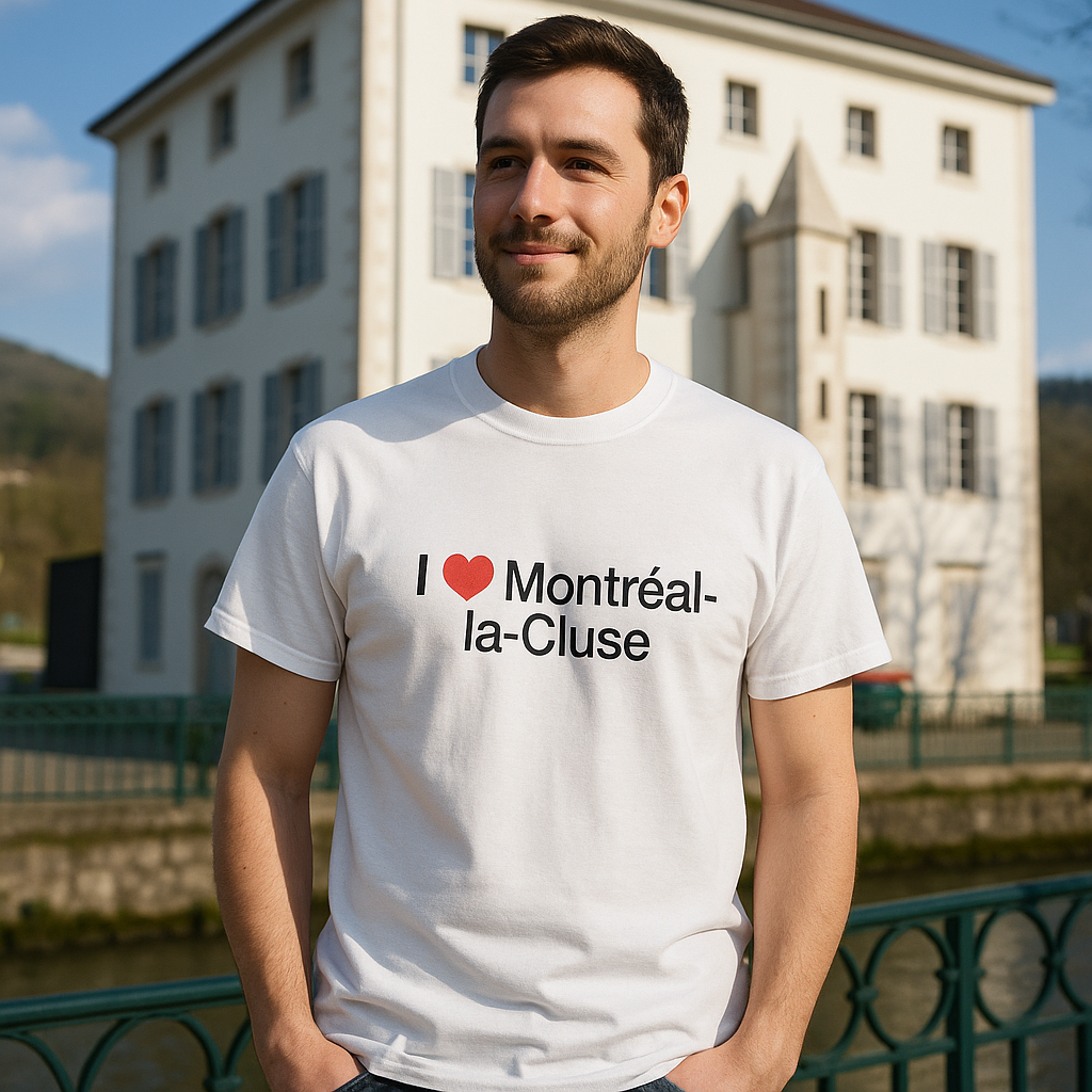 I love Montréal-la-Cluse T-shirt