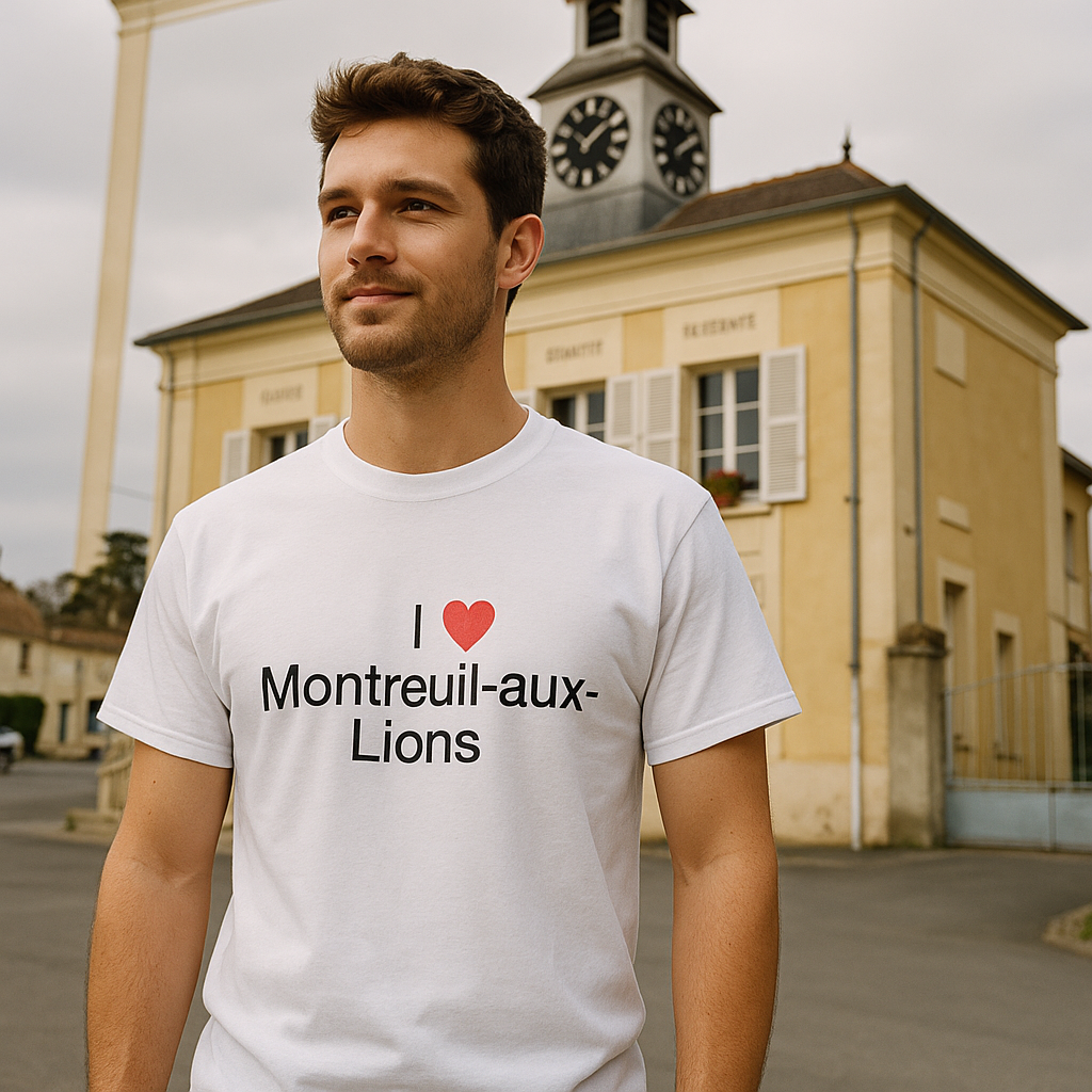 I love Montreuil-aux-Lions T-shirt