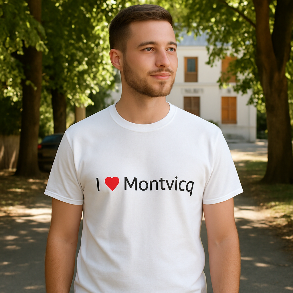 I love Montvicq t-shirt