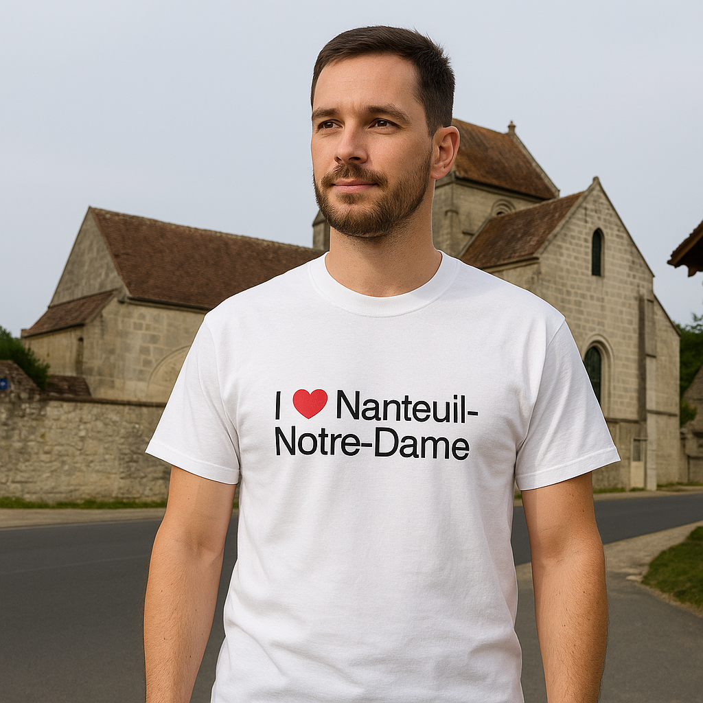I love Nanteuil-Notre-Dame T-shirt