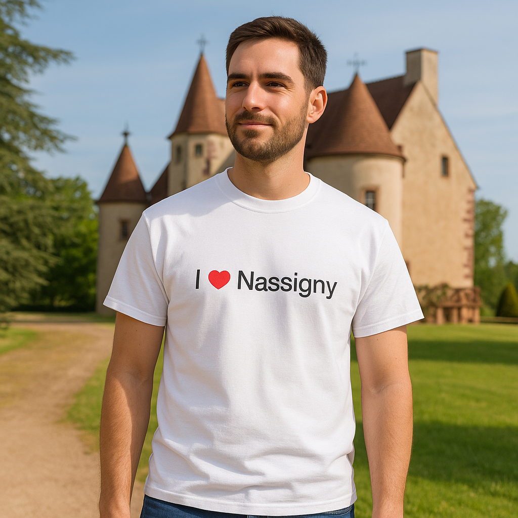 I love Nassigny T-shirt