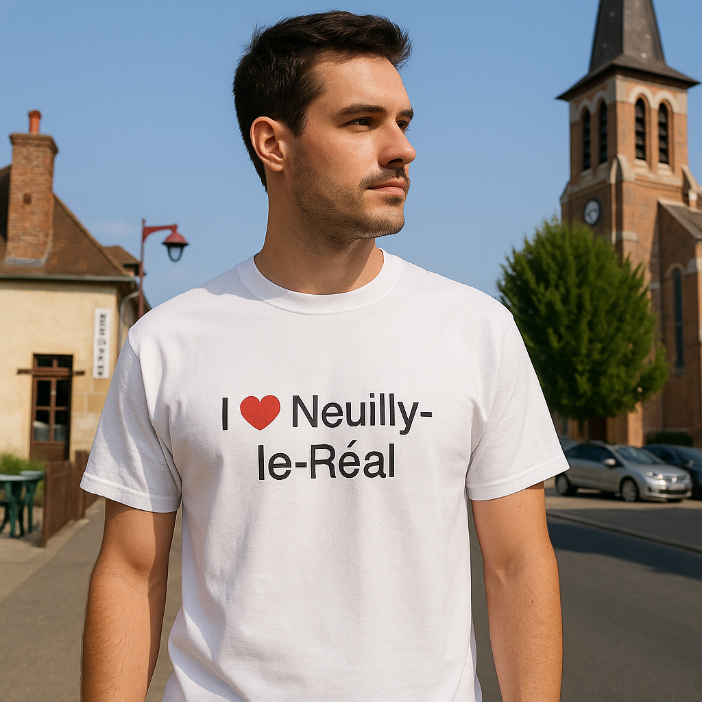 I love Neuilly-le-Réal T-shirt