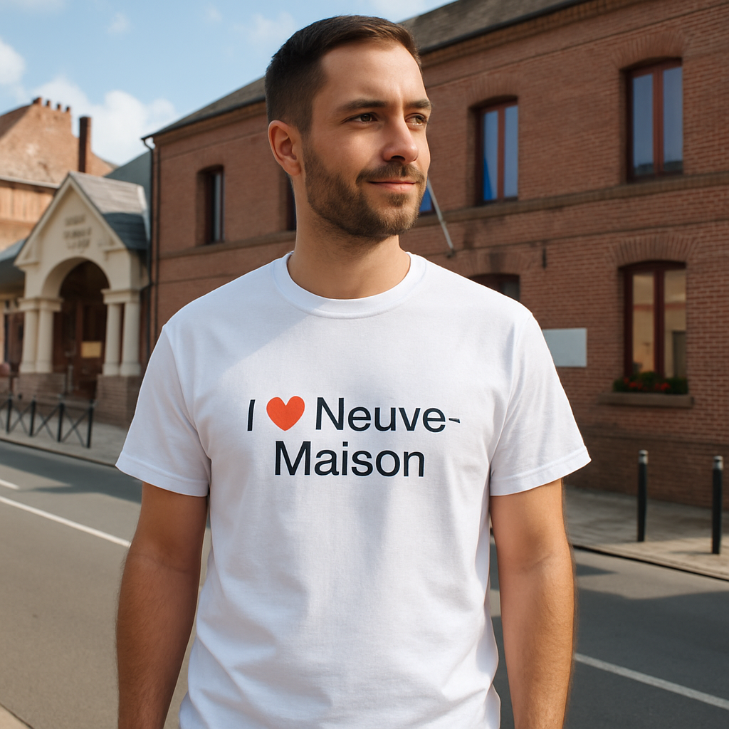 T-Shirt „I love Neuve-Maison“